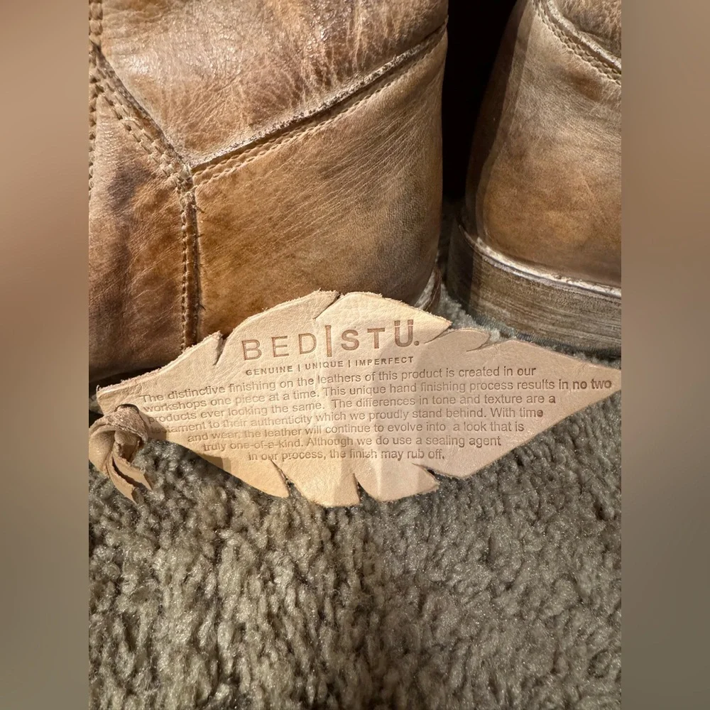BED|STU Manchester Tall Boots in distressed leather 7 - Picture 5 of 7